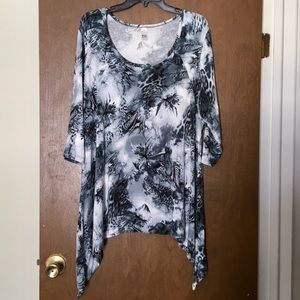 Thomas and Olivia Plus size Tunic Top